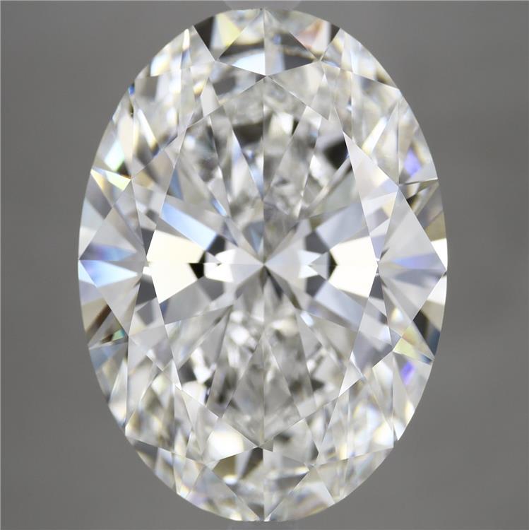 7.08 Carat Oval Shaped, Ideal Cut, E Color, VVS2 Clarity, IGI Certified Lab Grown Diamond