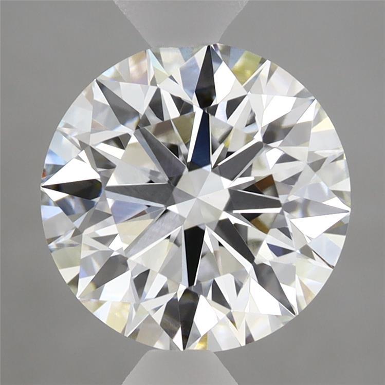 2.81 Carat Round Shaped, Ideal Cut, F Color, VVS2 Clarity, IGI Certified Lab Grown Diamond