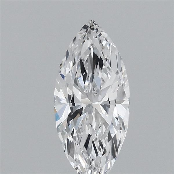 0.55 Carat Marquise Shaped, Ideal Cut, D Color, VVS2 Clarity, IGI Certified Lab Grown Diamond