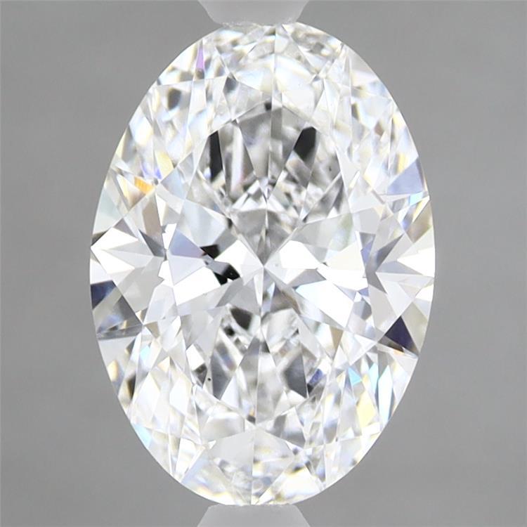 1.83 Carat Oval Shaped, Ideal Cut, D Color, VS1 Clarity, IGI Certified Lab Grown Diamond