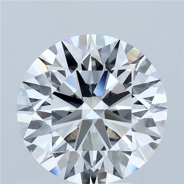 6.52 Carat Round Shaped, Ideal Cut, E Color, VVS2 Clarity, IGI Certified Lab Grown Diamond