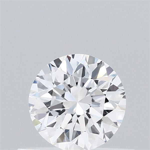 0.44 Carat Round Shaped, Very Good Cut, D Color, VVS2 Clarity, IGI Certified Lab Grown Diamond