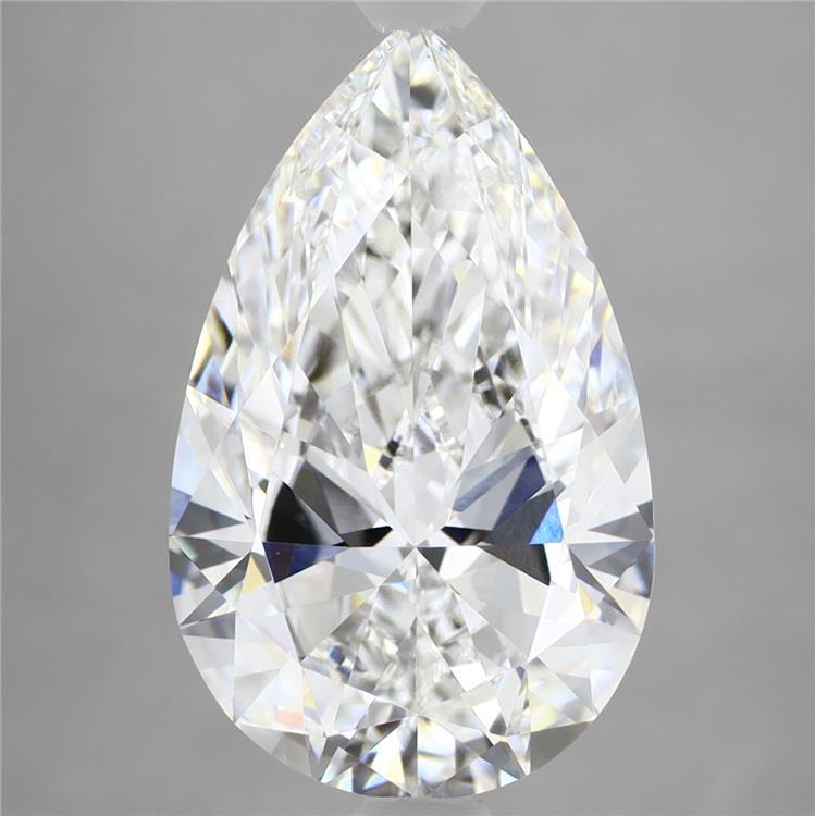 4.82 Carat Pear Shaped, Excellent Cut, E Color, VVS2 Clarity, IGI Certified Lab Grown Diamond