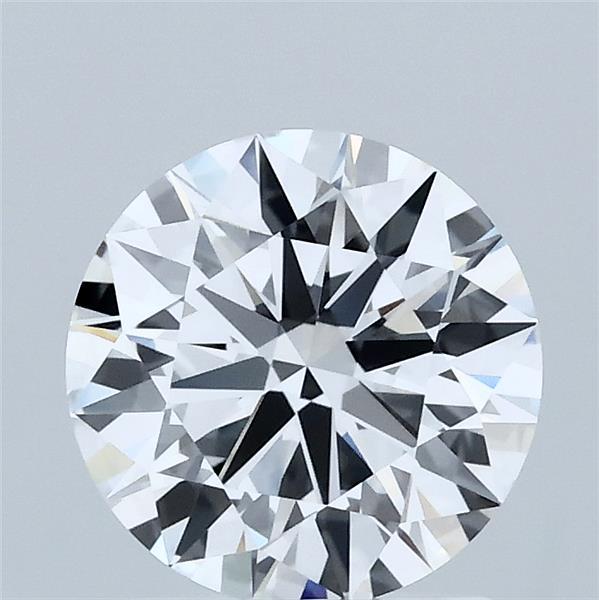 1.58 Carat Round Shaped, Ideal Cut, D Color, VVS2 Clarity, IGI Certified Lab Grown Diamond