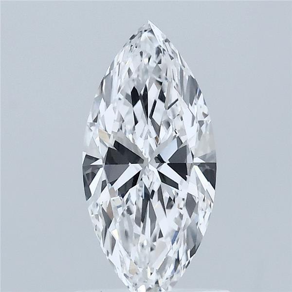 0.89 Carat Marquise Shaped, Excellent Cut, D Color, VS1 Clarity, IGI Certified Lab Grown Diamond