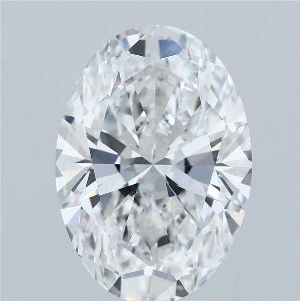 4.01 Carat Oval Shaped, Ideal Cut, E Color, VVS1 Clarity, IGI Certified Lab Grown Diamond