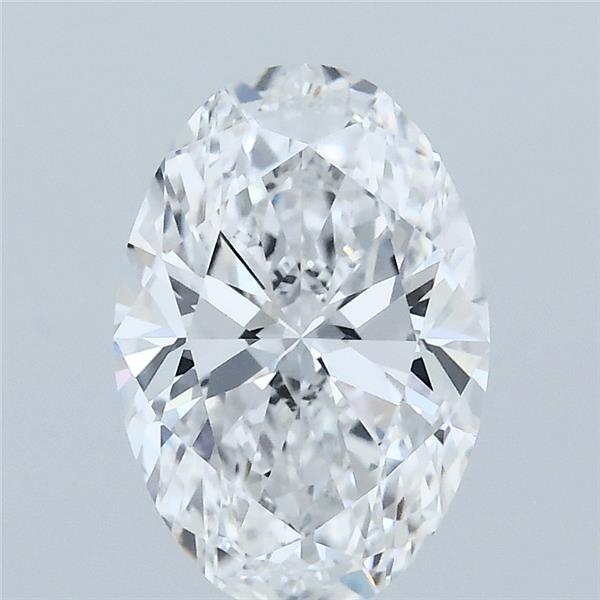 2.06 Carat Oval Shaped, Ideal Cut, D Color, VVS2 Clarity, IGI Certified Lab Grown Diamond