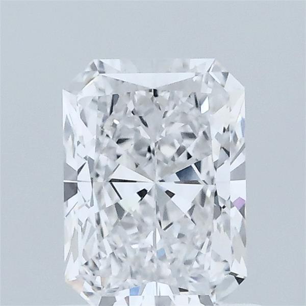1.03 Carat Radiant Shaped, Ideal Cut, D Color, VVS2 Clarity, IGI Certified Lab Grown Diamond