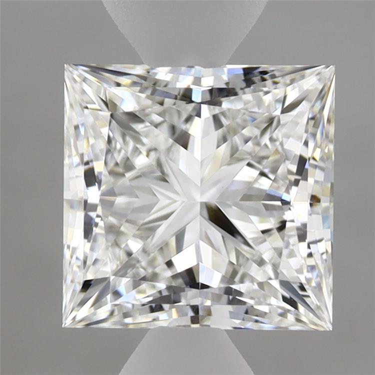 2.29 Carat Princess Shaped, Ideal Cut, E Color, VVS2 Clarity, IGI Certified Lab Grown Diamond