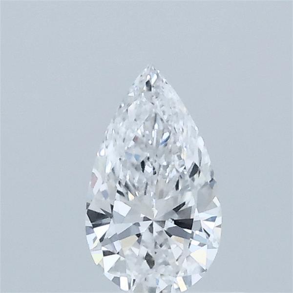 0.37 Carat Pear Shaped, Ideal Cut, D Color, VVS2 Clarity, IGI Certified Lab Grown Diamond