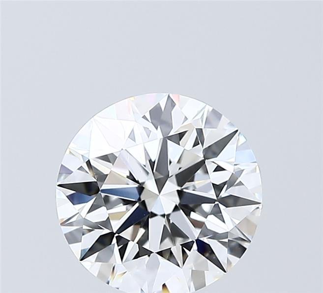 2.01 Carat Round Shaped, Excellent Cut, D Color, VVS2 Clarity, IGI Certified Lab Grown Diamond