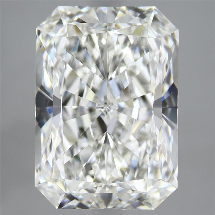 4.25 Carat Radiant Shaped, Ideal Cut, F Color, VS1 Clarity, IGI Certified Lab Grown Diamond