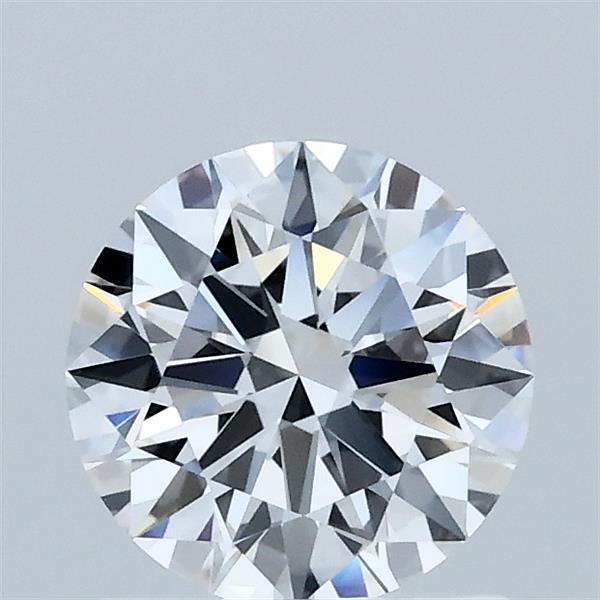 1.06 Carat Round Shaped, Ideal Cut, D Color, VVS2 Clarity, IGI Certified Lab Grown Diamond