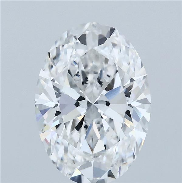 2.72 Carat Oval Shaped, Ideal Cut, D Color, VVS2 Clarity, IGI Certified Lab Grown Diamond