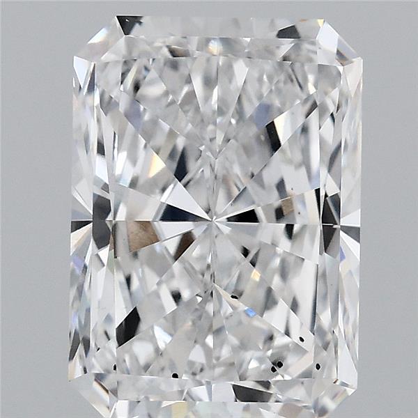 3.50 Carat Radiant Shaped, Excellent Cut, D Color, SI1 Clarity, IGI Certified Lab Grown Diamond