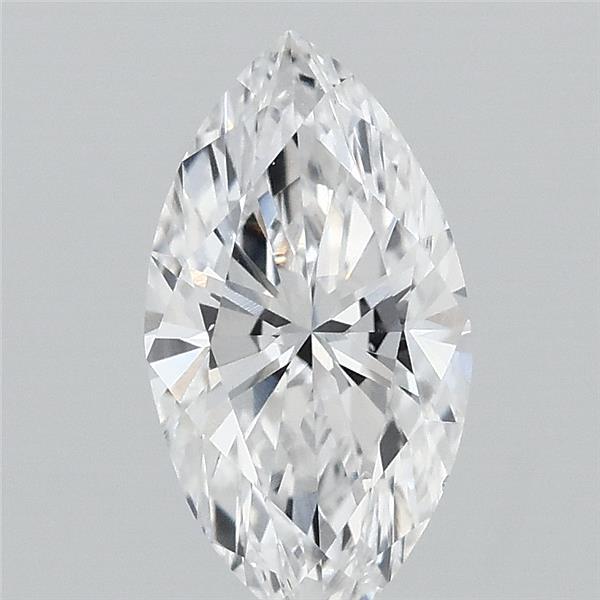 0.63 Carat Marquise Shaped, Ideal Cut, D Color, VS1 Clarity, IGI Certified Lab Grown Diamond