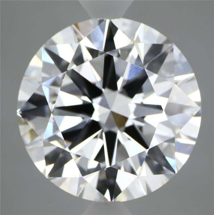 5.06 Carat Round Shaped, Excellent Cut, E Color, VVS2 Clarity, IGI Certified Lab Grown Diamond