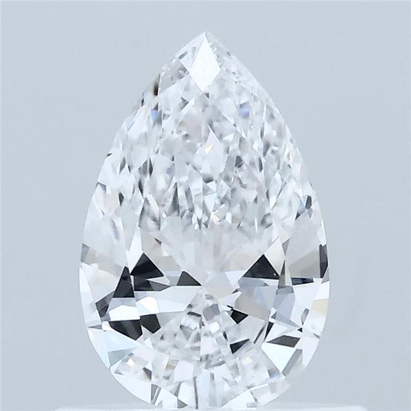 0.53 Carat Pear Shaped, Excellent Cut, D Color, VS1 Clarity, IGI Certified Lab Grown Diamond