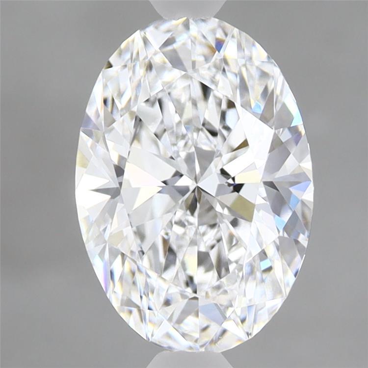 2.07 Carat Oval Shaped, Ideal Cut, D Color, VVS2 Clarity, IGI Certified Lab Grown Diamond