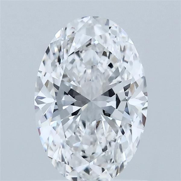 1.08 Carat Oval Shaped, Ideal Cut, D Color, VVS2 Clarity, IGI Certified Lab Grown Diamond