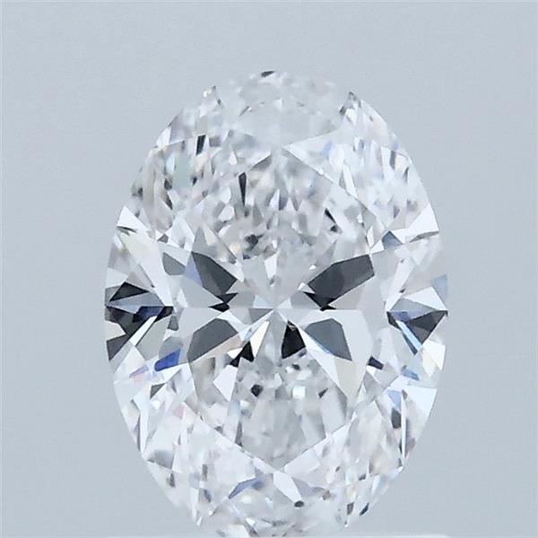 1.02 Carat Oval Shaped, Ideal Cut, D Color, VVS2 Clarity, IGI Certified Lab Grown Diamond