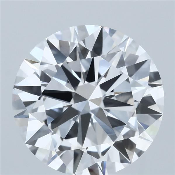 4.00 Carat Round Shaped, Excellent Cut, D Color, VS1 Clarity, IGI Certified Lab Grown Diamond