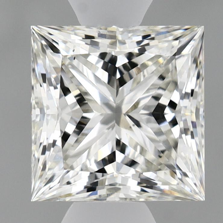 1.41 Carat Princess Shaped, Ideal Cut, G Color, VS1 Clarity, IGI Certified Lab Grown Diamond