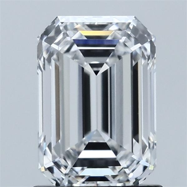 1.56 Carat Emerald Shaped, Ideal Cut, D Color, VVS1 Clarity, IGI Certified Lab Grown Diamond