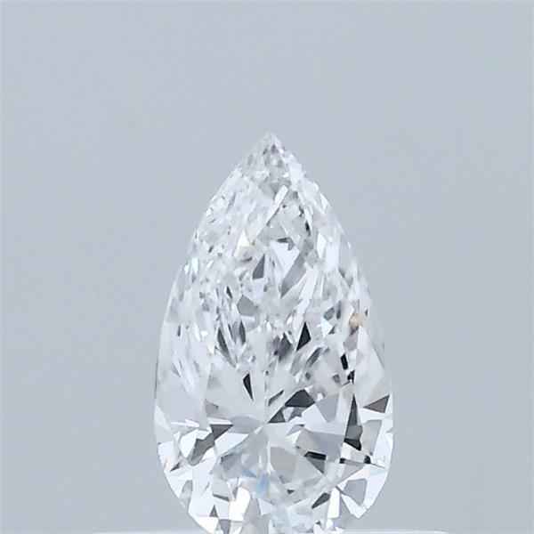 0.36 Carat Pear Shaped, Excellent Cut, D Color, VVS2 Clarity, IGI Certified Lab Grown Diamond