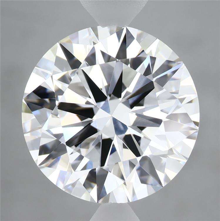 6.10 Carat Round Shaped, Excellent Cut, E Color, VVS2 Clarity, IGI Certified Lab Grown Diamond
