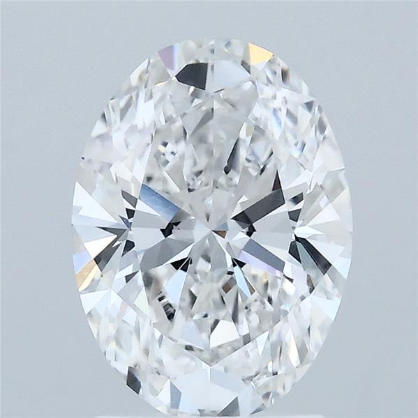 1.98 Carat Oval Shaped, Ideal Cut, E Color, VVS2 Clarity, IGI Certified Lab Grown Diamond