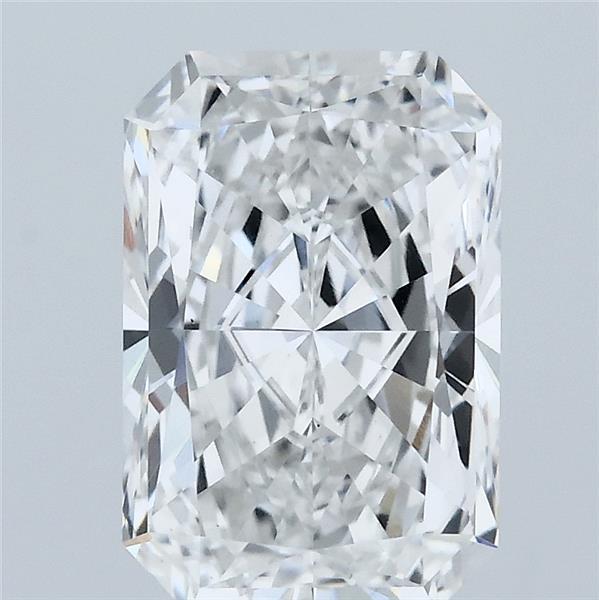 3.01 Carat Radiant Shaped, Ideal Cut, E Color, VS1 Clarity, IGI Certified Lab Grown Diamond