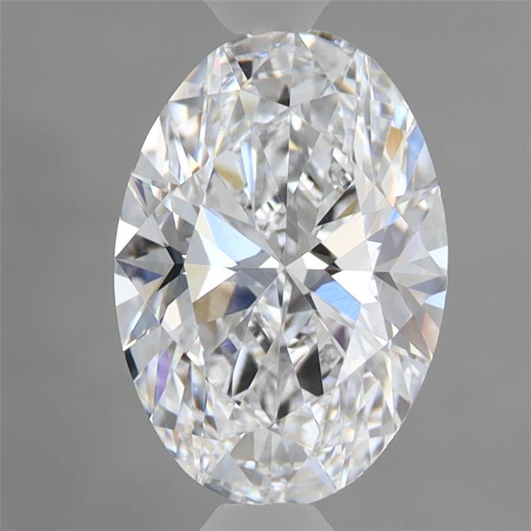1.63 Carat Oval Shaped, Ideal Cut, D Color, VS1 Clarity, IGI Certified Lab Grown Diamond