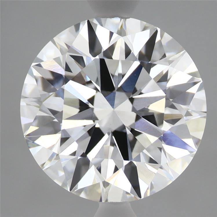 3.81 Carat Round Shaped, Excellent Cut, E Color, VVS2 Clarity, IGI Certified Lab Grown Diamond