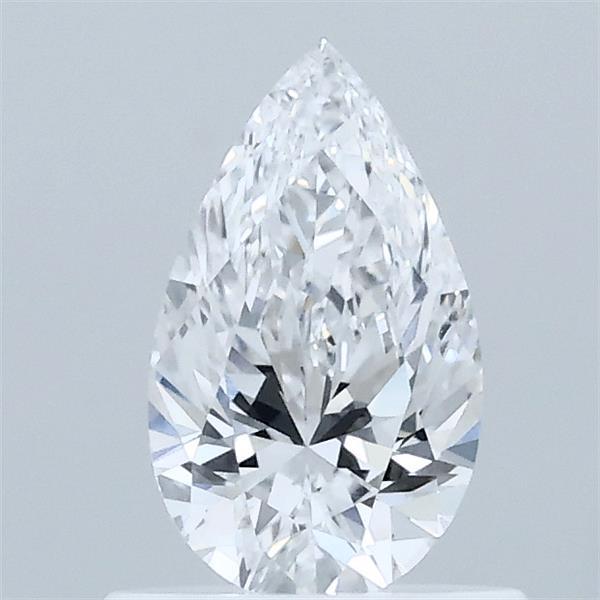 0.64 Carat Pear Shaped, Excellent Cut, D Color, VVS1 Clarity, IGI Certified Lab Grown Diamond