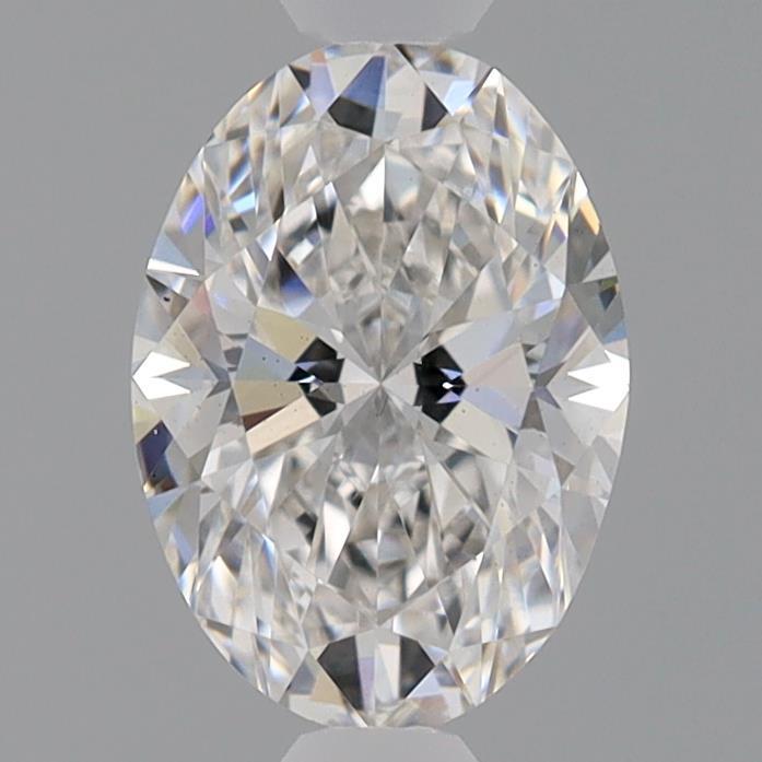 0.95 Carat Oval Shaped, Ideal Cut, F Color, VS2 Clarity, IGI Certified Lab Grown Diamond