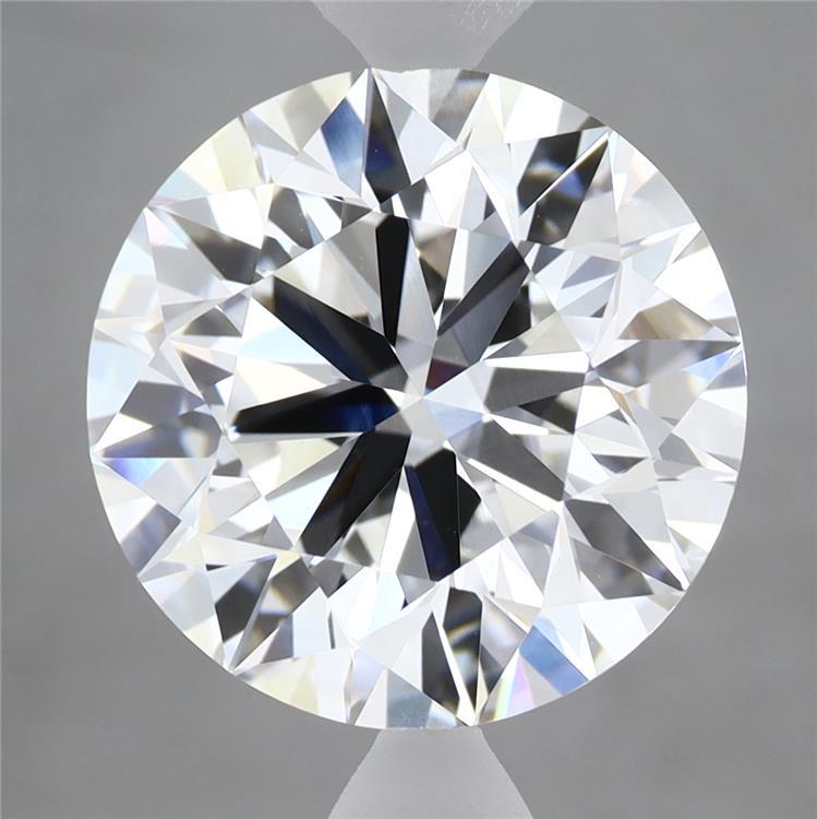 6.06 Carat Round Shaped, Ideal Cut, E Color, VVS2 Clarity, IGI Certified Lab Grown Diamond