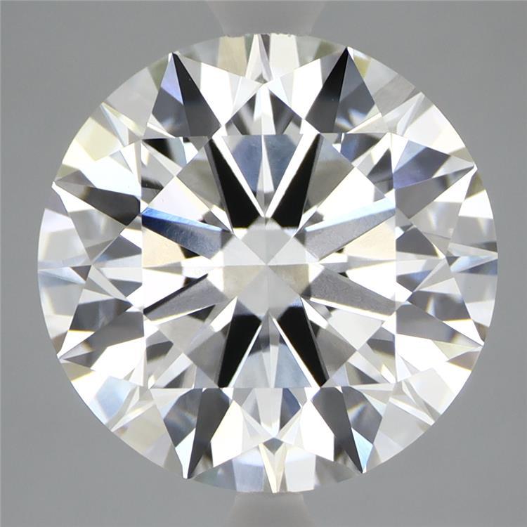 5.21 Carat Round Shaped, Ideal Cut, F Color, VVS2 Clarity, IGI Certified Lab Grown Diamond