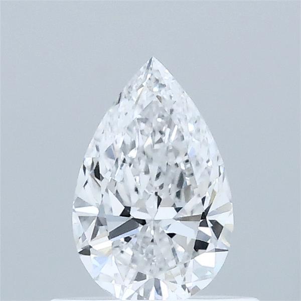 0.52 Carat Pear Shaped, Excellent Cut, D Color, VVS2 Clarity, IGI Certified Lab Grown Diamond