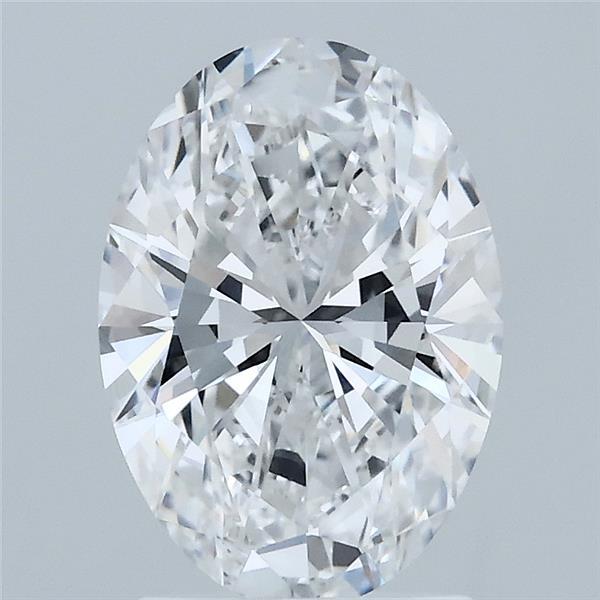 1.96 Carat Oval Shaped, Ideal Cut, D Color, VVS1 Clarity, IGI Certified Lab Grown Diamond