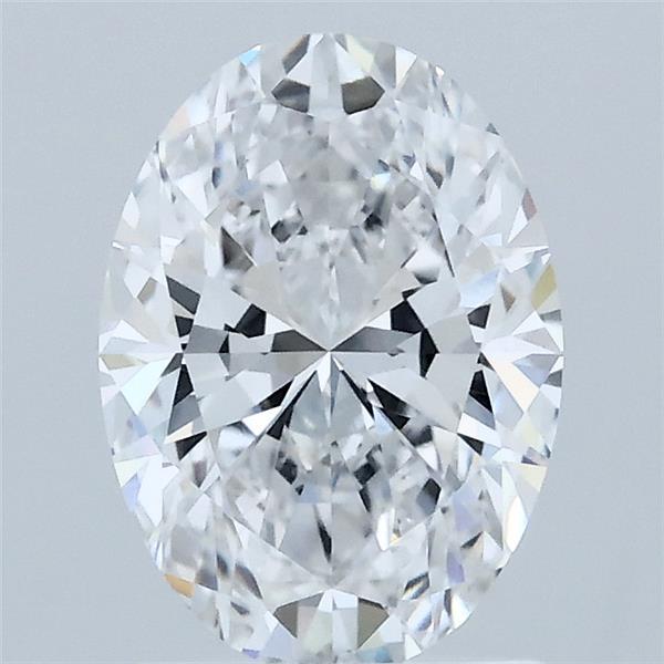 1.51 Carat Oval Shaped, Excellent Cut, D Color, VVS2 Clarity, IGI Certified Lab Grown Diamond