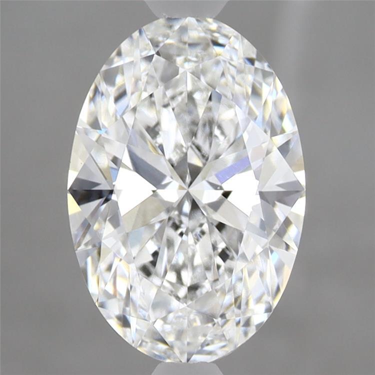 2.10 Carat Oval Shaped, Ideal Cut, D Color, VVS2 Clarity, IGI Certified Lab Grown Diamond