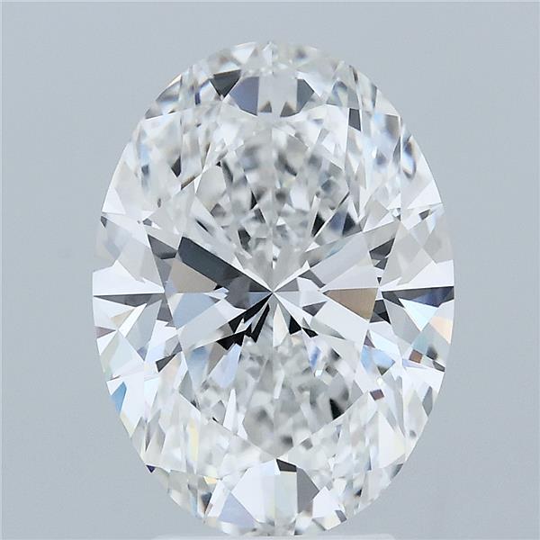 4.00 Carat Oval Shaped, Ideal Cut, E Color, VS1 Clarity, IGI Certified Lab Grown Diamond
