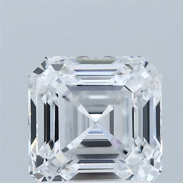 1.50 Carat Asscher Shaped, Ideal Cut, D Color, VS1 Clarity, IGI Certified Lab Grown Diamond
