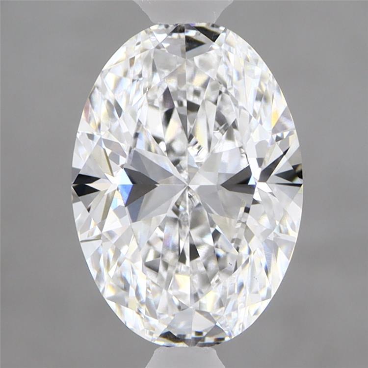 2.06 Carat Oval Shaped, Ideal Cut, D Color, VS1 Clarity, IGI Certified Lab Grown Diamond