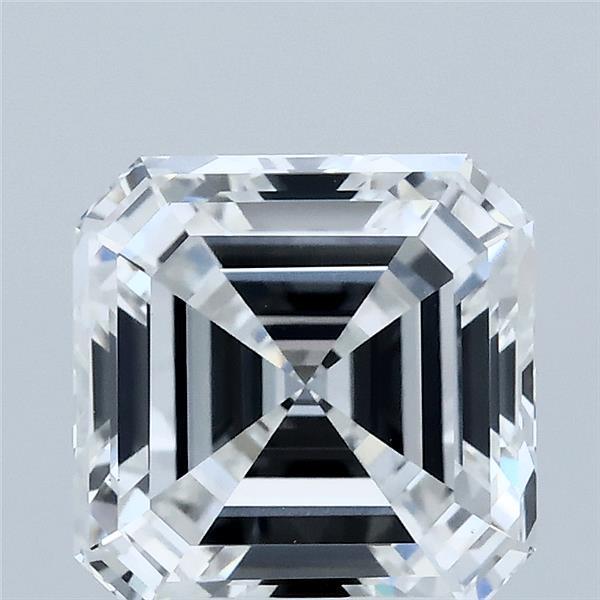 3.06 Carat Asscher Shaped, Ideal Cut, E Color, VS1 Clarity, IGI Certified Lab Grown Diamond