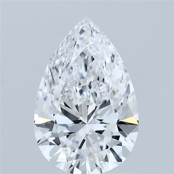1.08 Carat Pear Shaped, Ideal Cut, D Color, VVS2 Clarity, IGI Certified Lab Grown Diamond