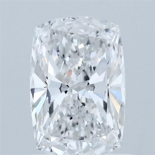 1.05 Carat Cushion Shaped, Ideal Cut, D Color, VVS2 Clarity, IGI Certified Lab Grown Diamond