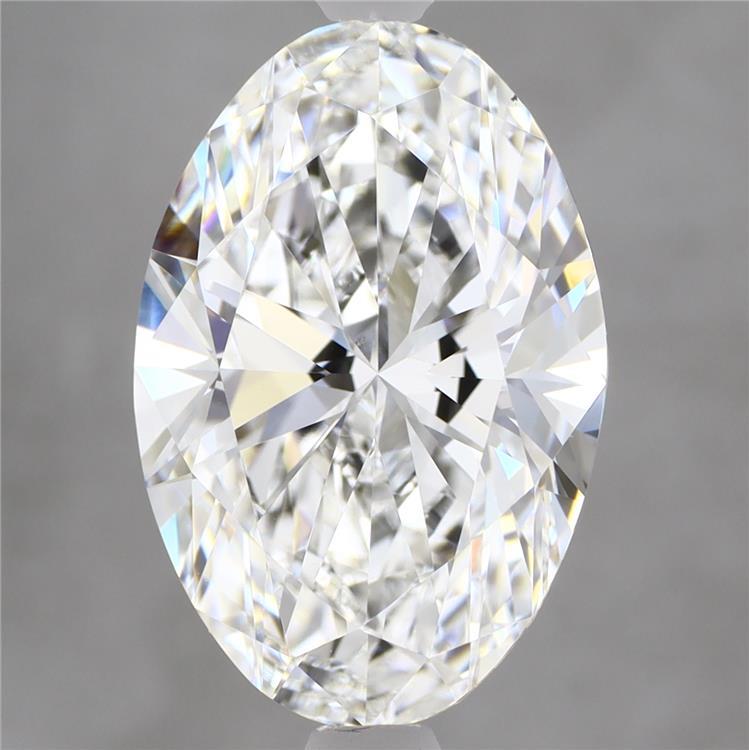6.01 Carat Oval Shaped, Ideal Cut, F Color, VS1 Clarity, IGI Certified Lab Grown Diamond