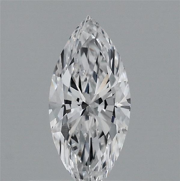 0.47 Carat Marquise Shaped, Excellent Cut, D Color, VVS2 Clarity, IGI Certified Lab Grown Diamond